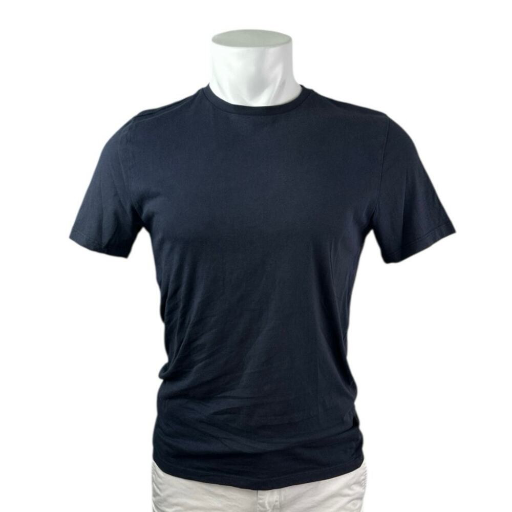 Reiss Men's Black Short Sleeve Crew Neck Basic Casual T Shirt Tee Top Size S